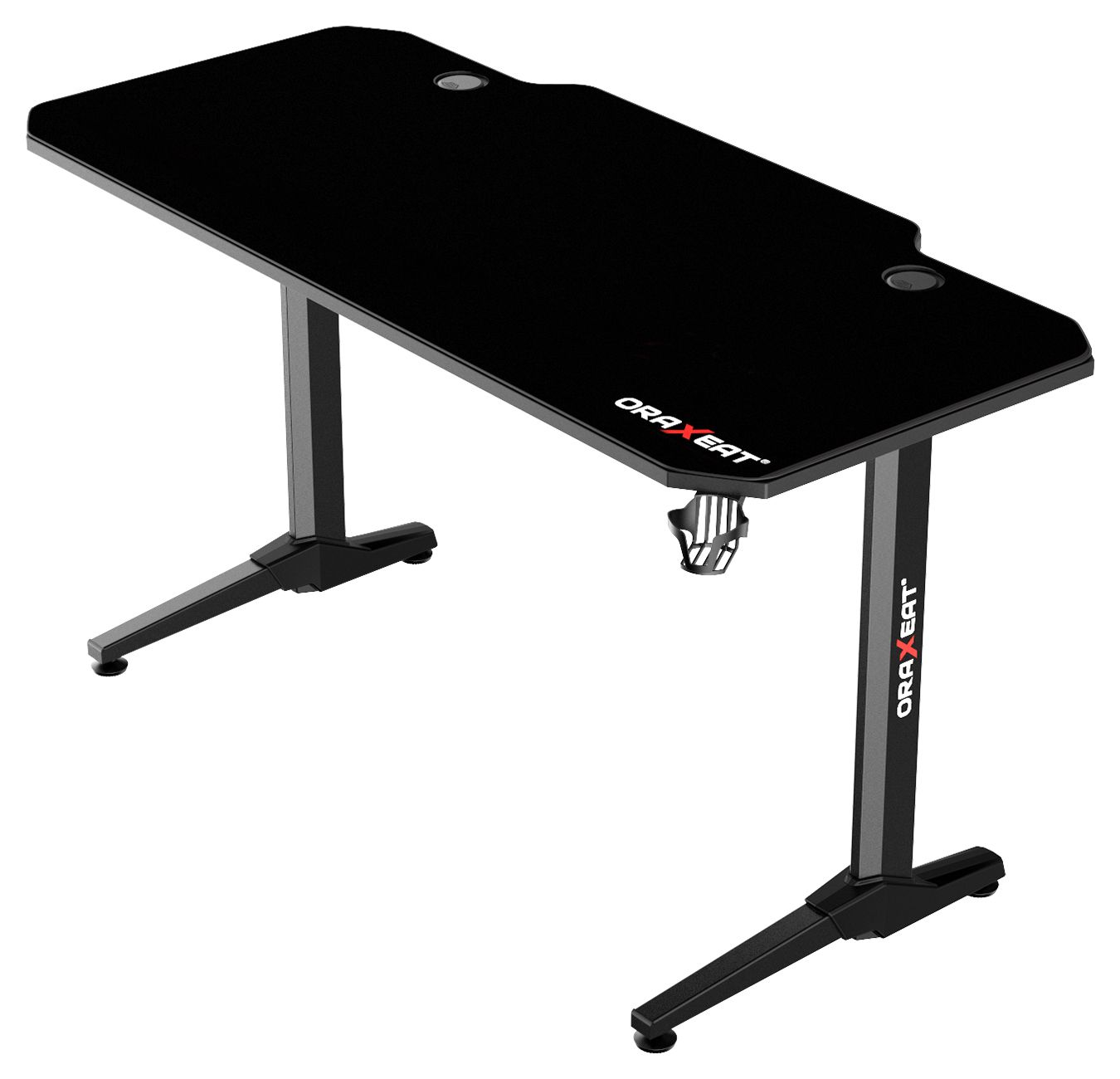 Bureau Gamer grande taille  Table de jeu ORAXEAT GT140 Noir